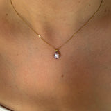 Collier CRYSTAL – Cristal Swarovski® goutte en acier inoxydable