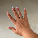 Bague JODIE - Bague ajustable en acier inoxydable