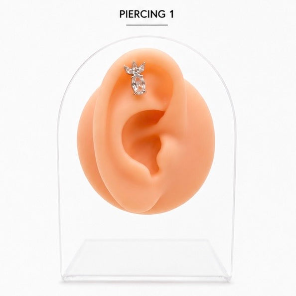 Piercing Oreille Argentée