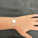 Bracelet EVA – Plaque à graver en acier inoxydable