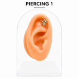 Piercing Oreille Dorée