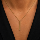 Collier JORIS - Amulette à graver