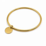 Bracelet MATHILDE – Plaque à graver en acier inoxydable
