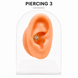 Piercing Oreille Dorée