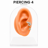 Piercing Oreille Dorée
