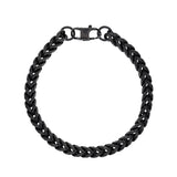 Bracelet NATHAN - Maille queue de renard en acier inoxydable