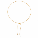 Collier chaîne serpent EVA – Long coulissant réglable en acier inoxydable argenté ou doré
